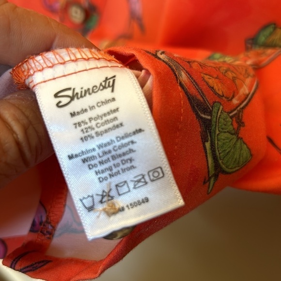 Captain Morgan Rum Flamingo Shinesty Short Sleeve Button Down Shirt Size Large - Picture 6 of 11